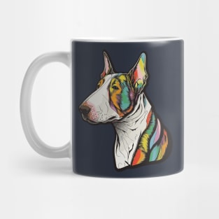 Bull Terrier Dog Art Mug